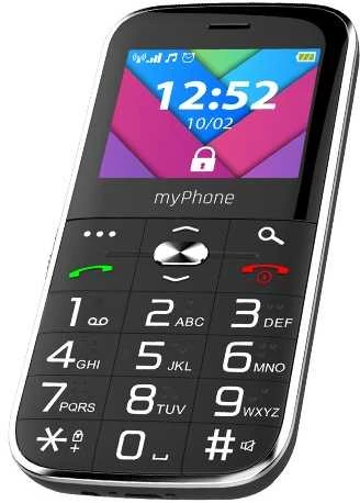 Mobilusis telefonas MyPhone Halo C, juodos spalvos