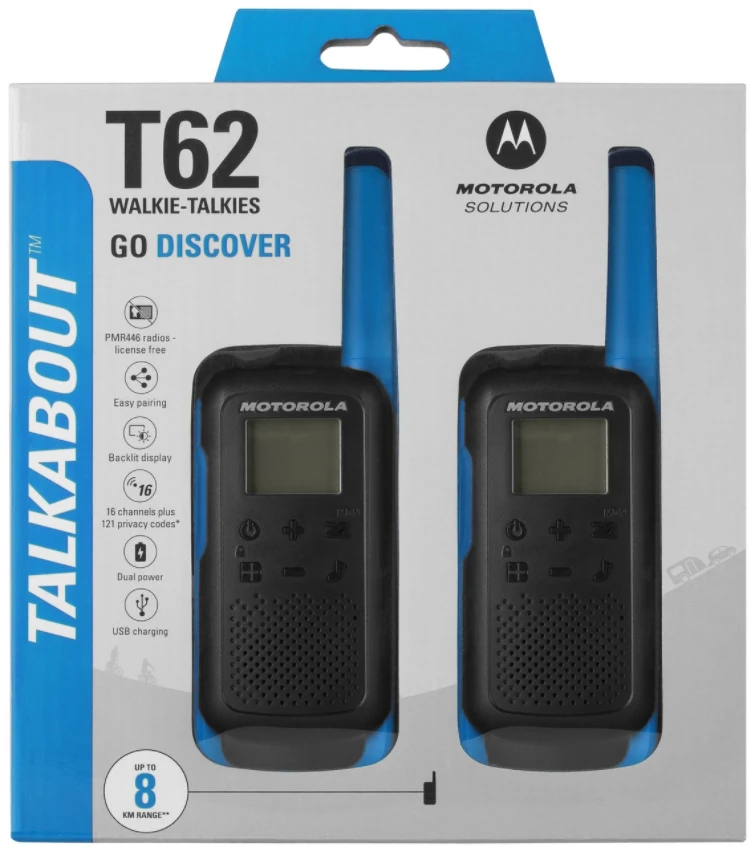 Radijo stotelė - racija  Motorola T62 MOTO62B
