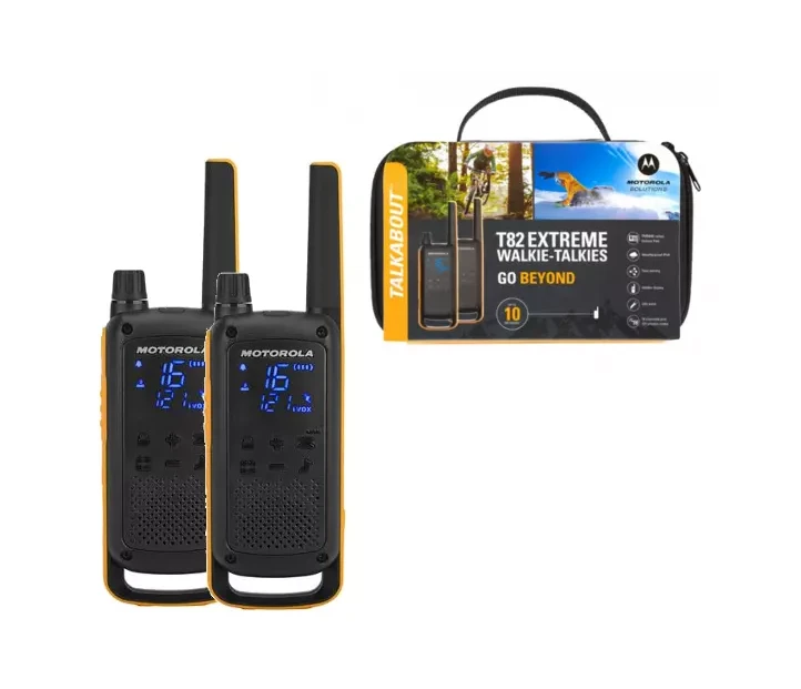 Motorola T82 Extreme portatyvios radio stotelės, 10km