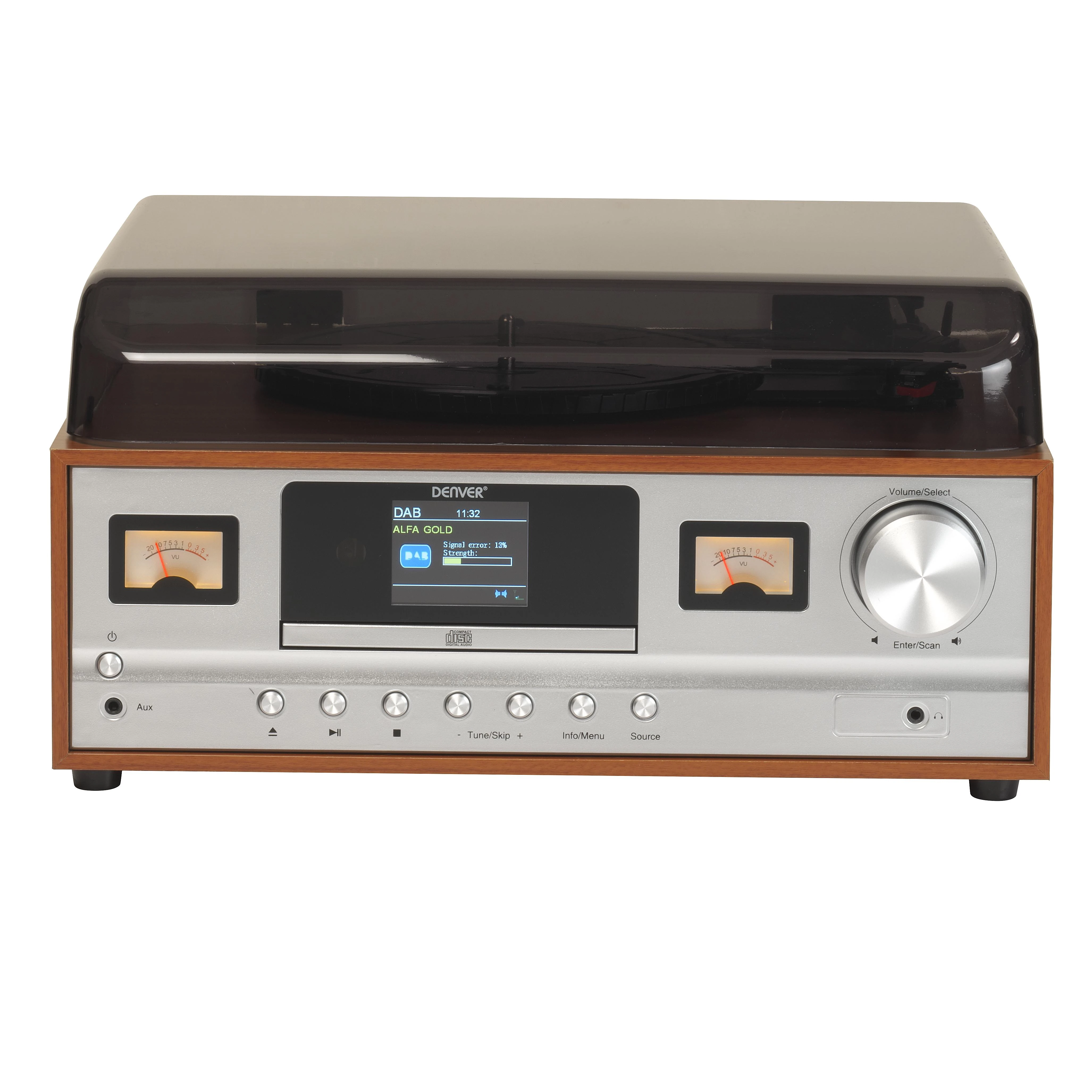 Muzikinis centras Denveris MRD-52 Lightwood