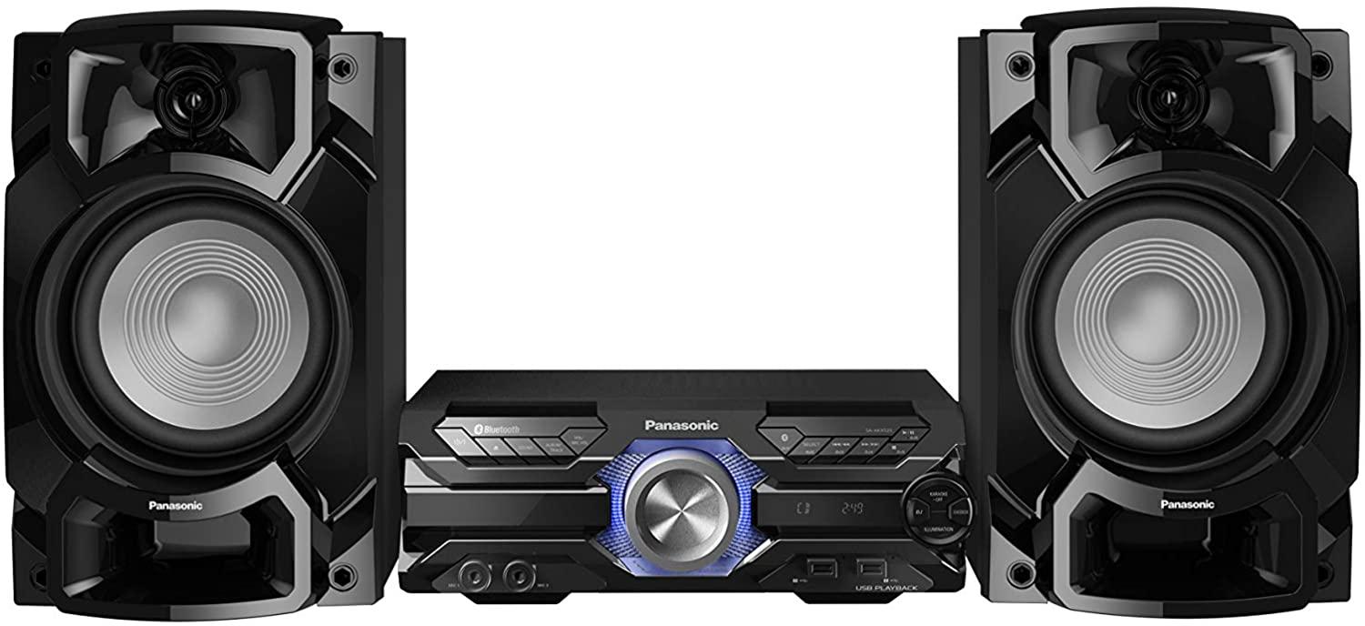 Muzikinis centras Panasonic Stereo System SC-AKX320E-K Bluetooth, CD grotuvas, Belaidė jungtis, AUX in, FM radio