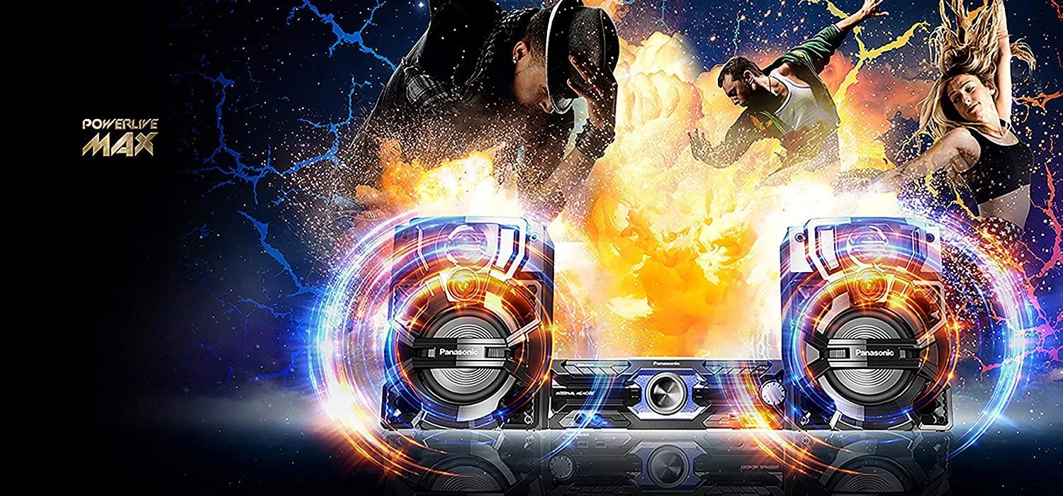 Muzikinis centras Mini muzikos sistema Panasonic SC-AKX710E-K