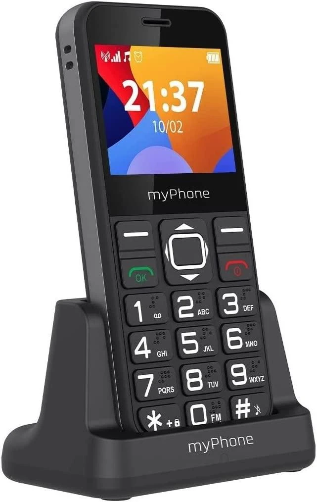 MyPhone mano telefonas | Halo 3 | Juodas | 2,31 colio | IPS | 32 MB | 32 MB | Viena SIM kortelė | Pagrindinės kameros skiriamoji geba 0,3 MP | 1000 mAh
