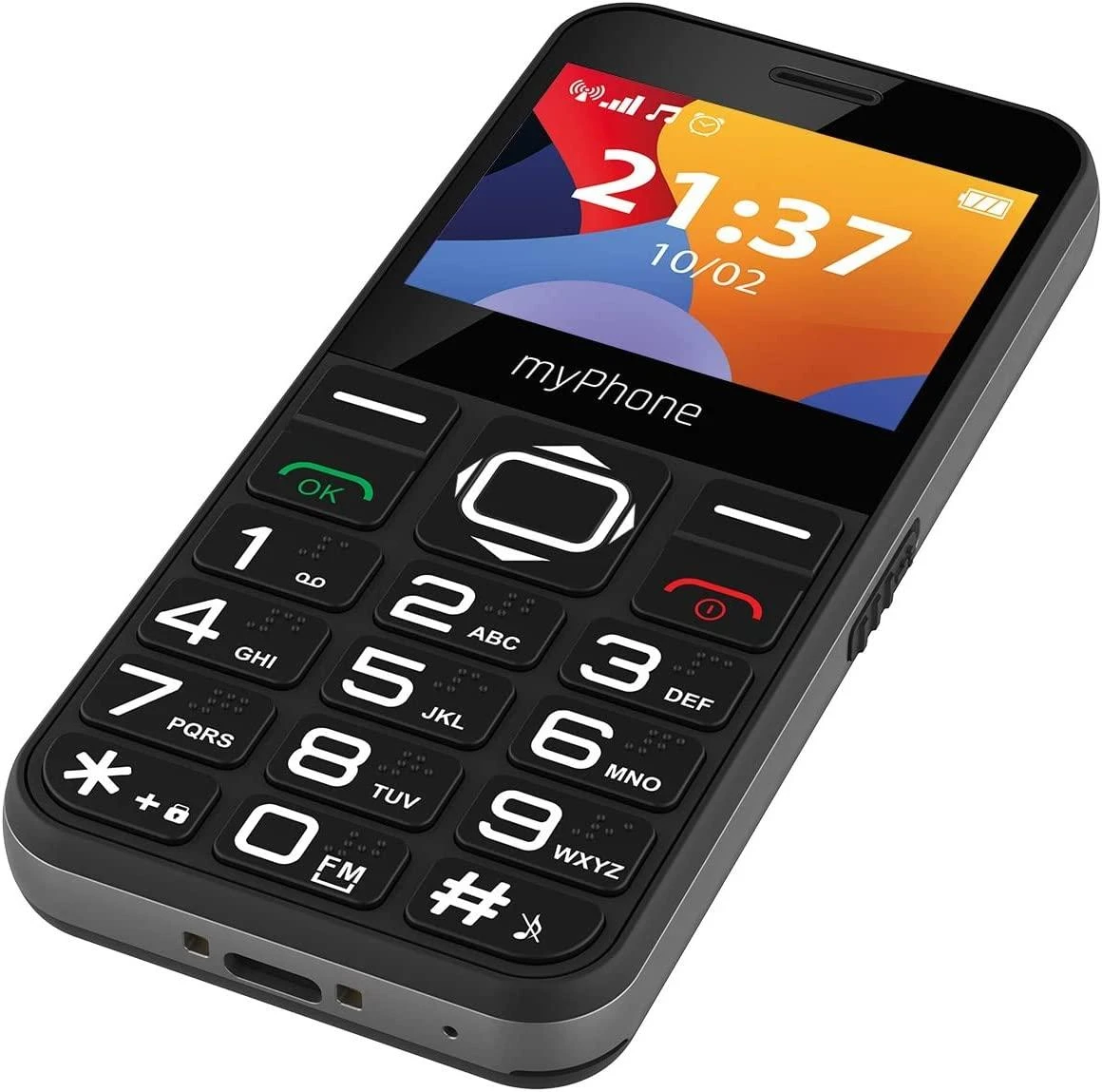 MyPhone mano telefonas | Halo 3 | Juodas | 2,31 colio | IPS | 32 MB | 32 MB | Viena SIM kortelė | Pagrindinės kameros skiriamoji geba 0,3 MP | 1000 mAh