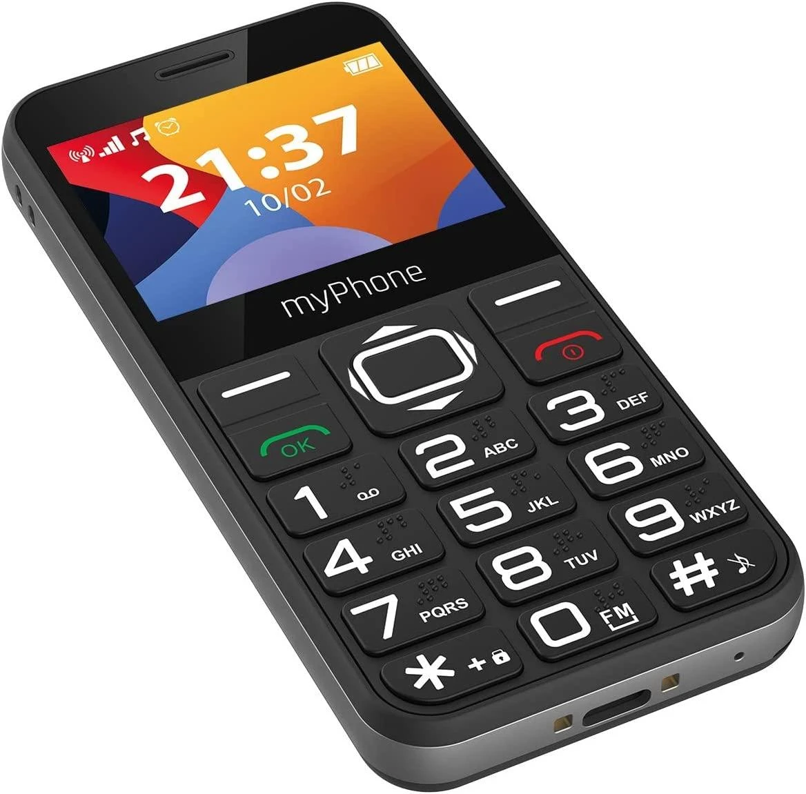 MyPhone mano telefonas | Halo 3 | Juodas | 2,31 colio | IPS | 32 MB | 32 MB | Viena SIM kortelė | Pagrindinės kameros skiriamoji geba 0,3 MP | 1000 mAh