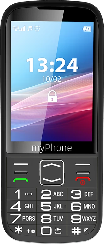 Mygtukinis telefonas MyPhone HALO 4 LTE 128MB Black