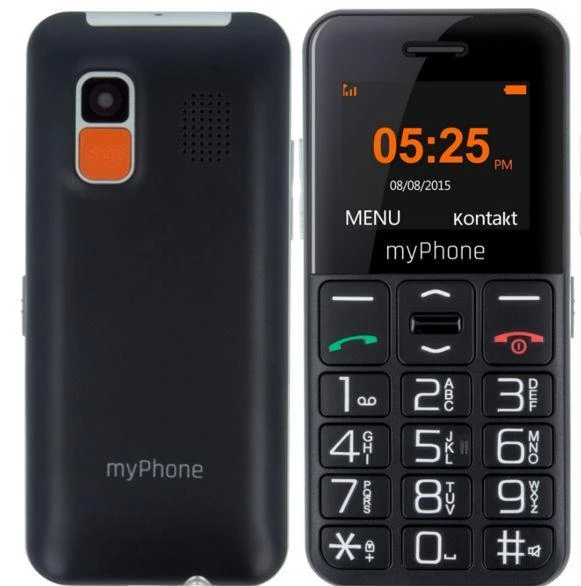 Telefonas MyPhone HALO Easy Juodas
