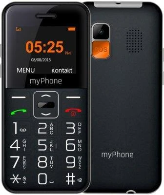 MyPhone Telefonas HALO Easy, Juodas