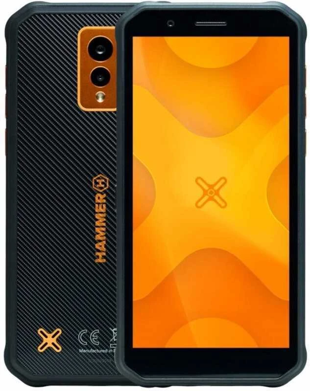 Išmanusis telefonas MyPhone Hammer Iron V, 4G, 6/64GB, oranžinis