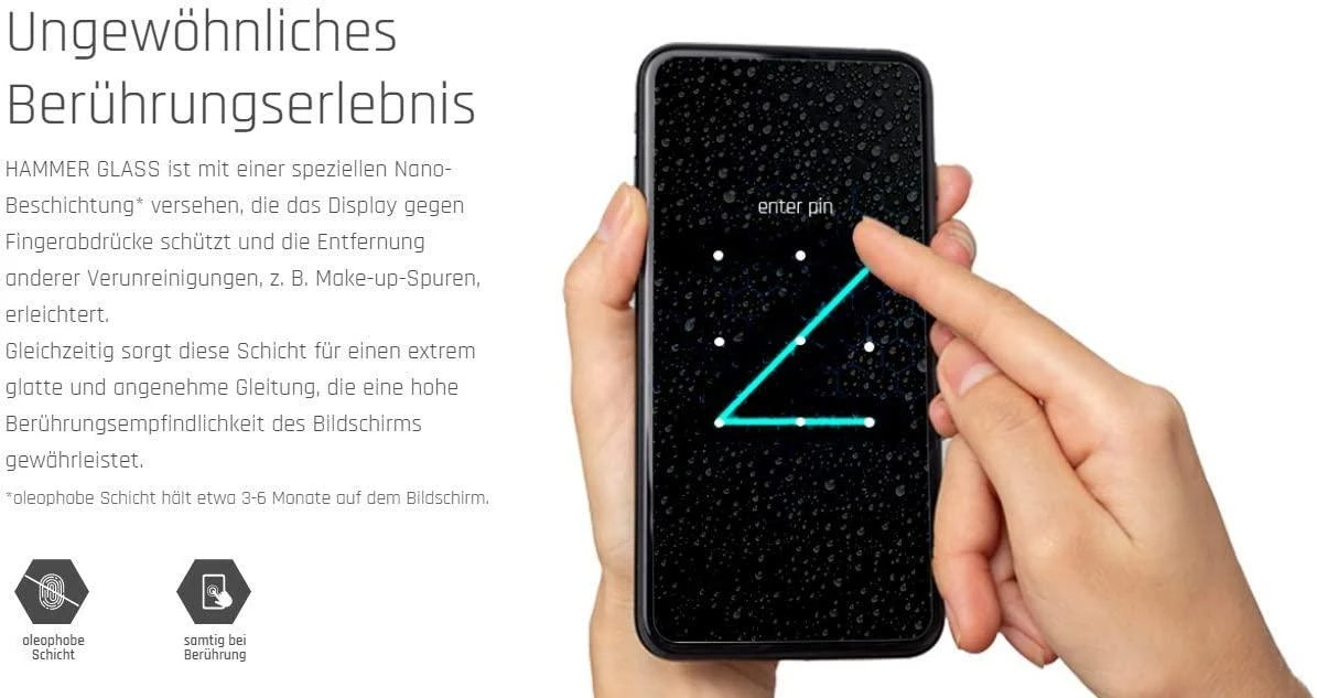 Grūdintas stiklas MyPhone Hammer Energy 2