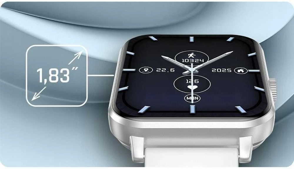 Išmanusis laikrodis myPhone Watch Classic 2 sidabrinė
