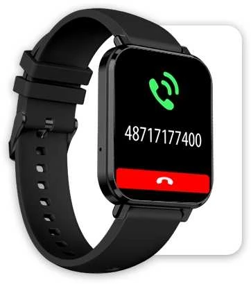 mPTech Sp. z o.o. Išmanusis laikrodis myPhone Watch LS, juoda