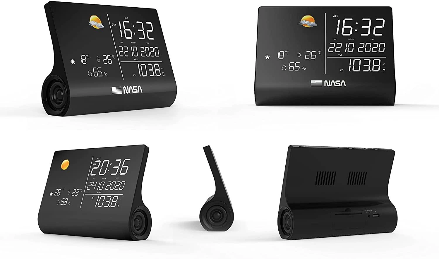 NASA WSP1300 juoda