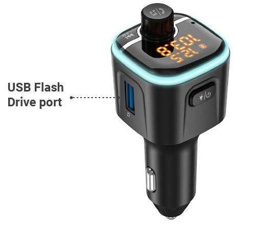 Navitel BHF04 MAX FM siųstuvas su USB jungtimi