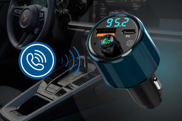 Navitel | Daugiafunkcis FM siųstuvas | BHF05 MAX | USB jungtis | „Bluetooth“