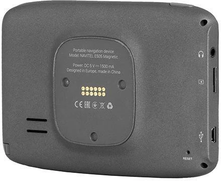 Navitel | E505 Magnetic | GPS (satellite) | 480 x 272 pikselių | Maps included