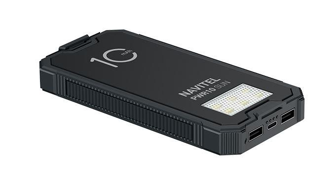 Navitel PWR10 Sun powerbankas su saulės baterija 10000 mAh