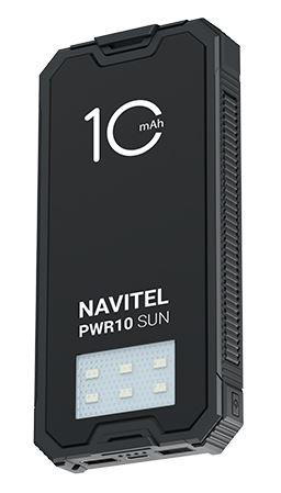 Navitel PWR10 Sun powerbankas su saulės baterija 10000 mAh