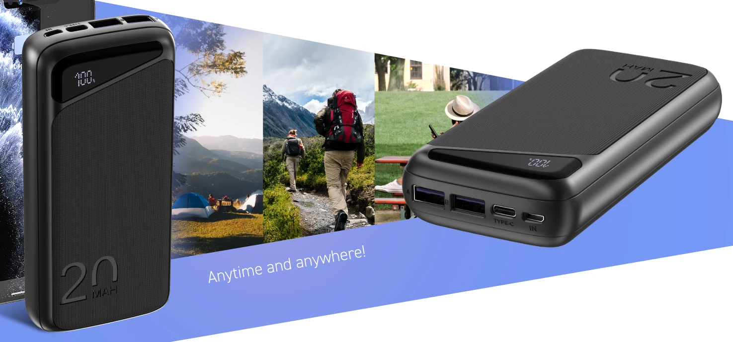 Navitel PWR20 MX Juodas