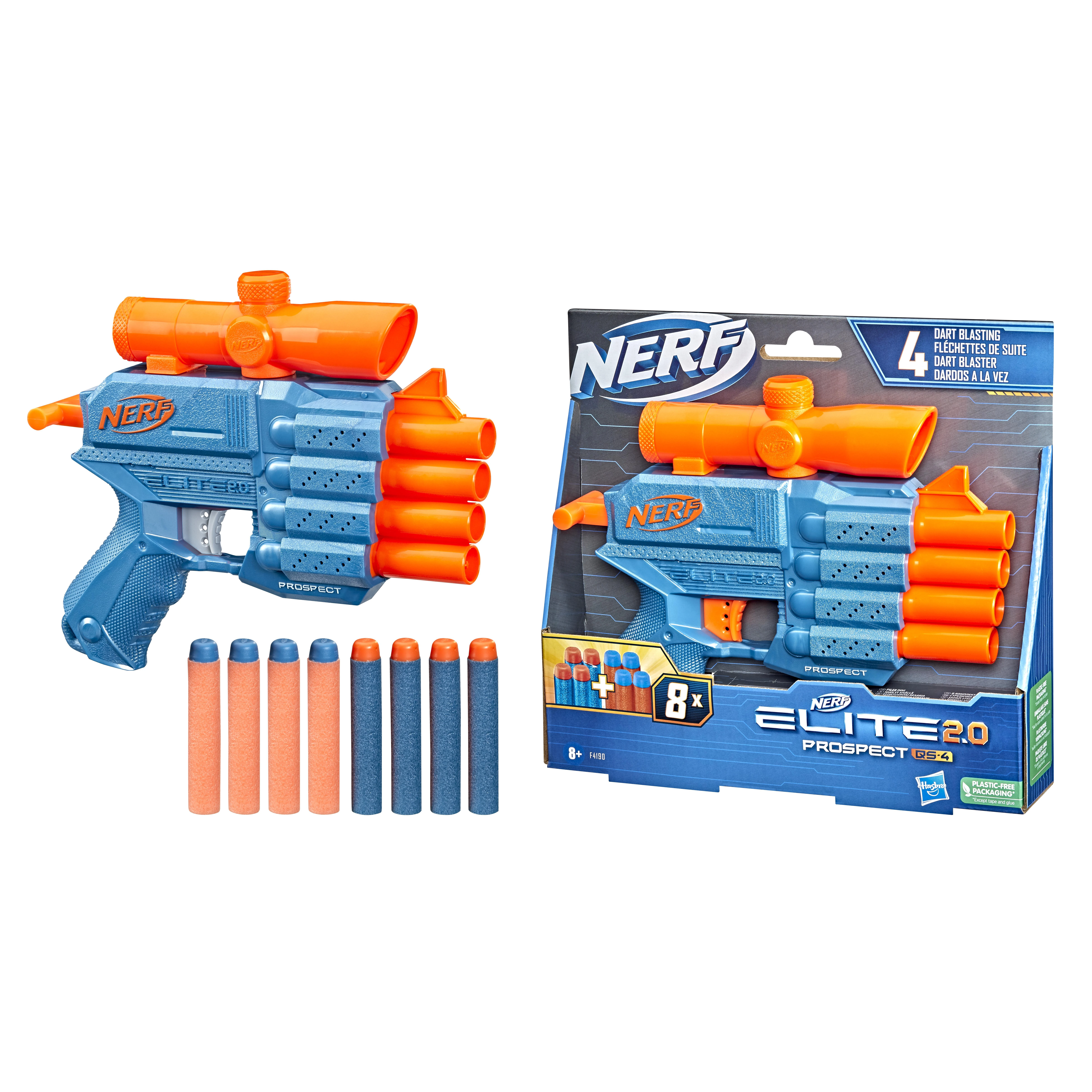 Hasbro NERF Elite 2.0 Šautuvas PROSPECT QS4