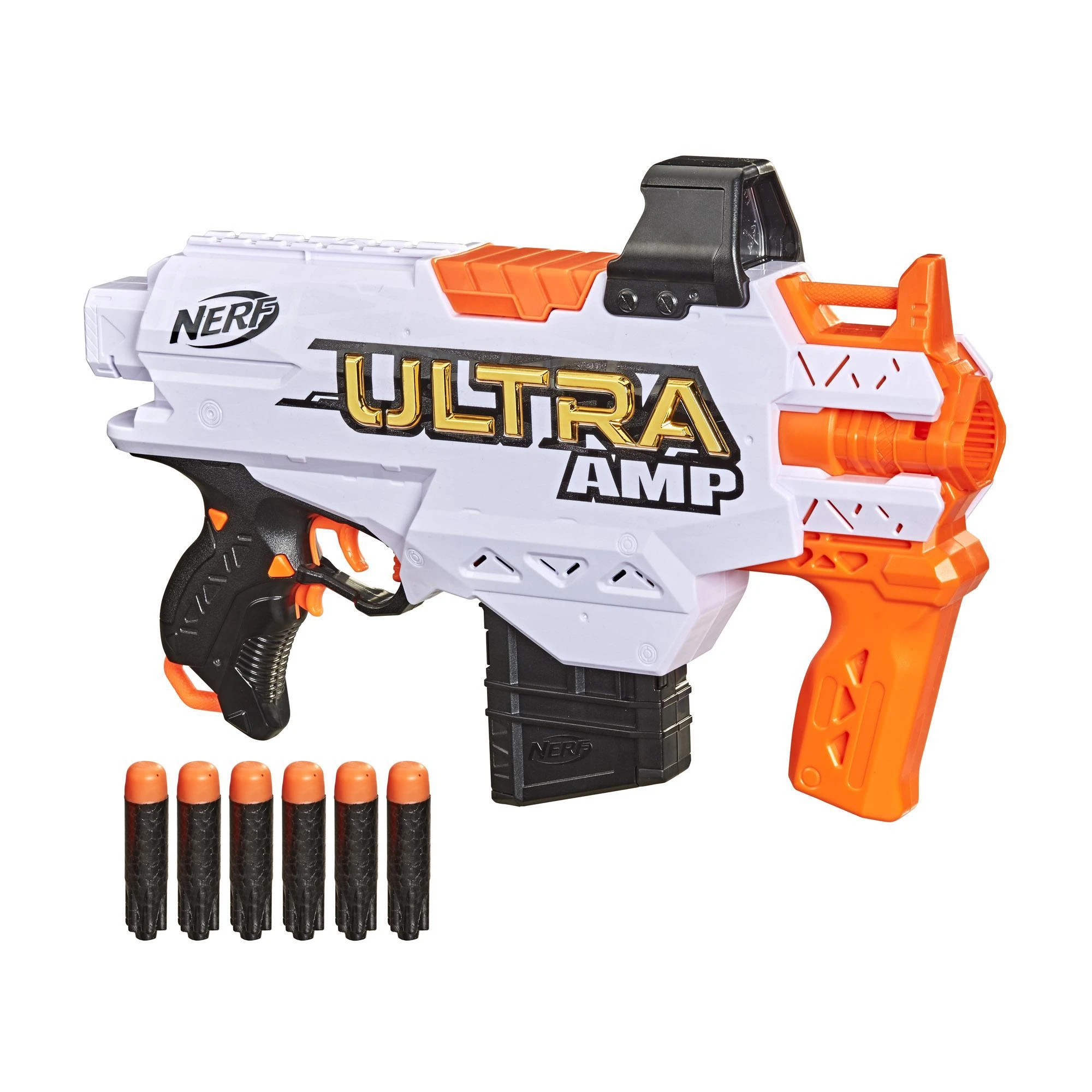 „Nerf Ultra AMP Launcher + 6“ putplasčio kasetės