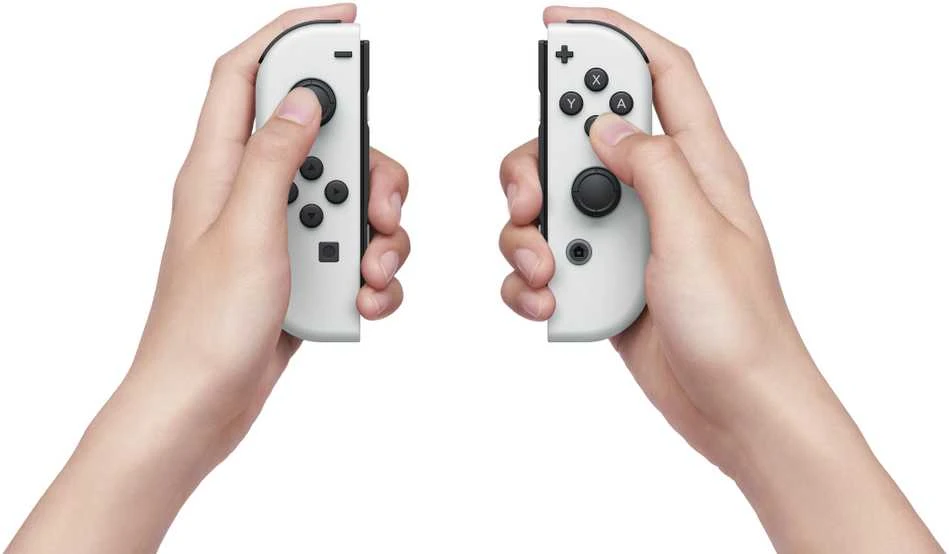 Nintendo Switch OLED konsolė (su baltais Joy-Con)