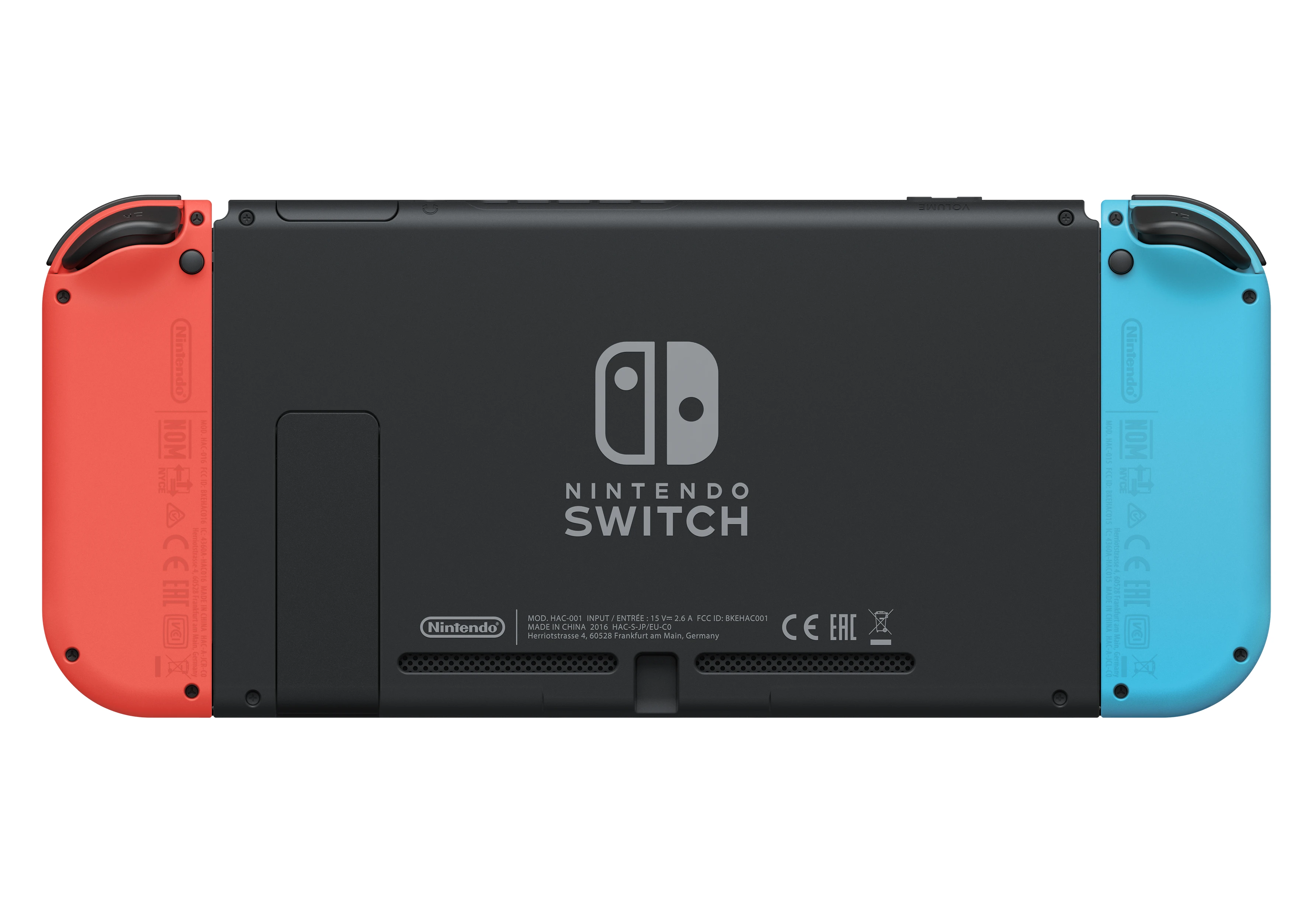Nintendo Switch OLED konsolė (su Neon Raudona ir Neon Mėlyna Joy-Con)