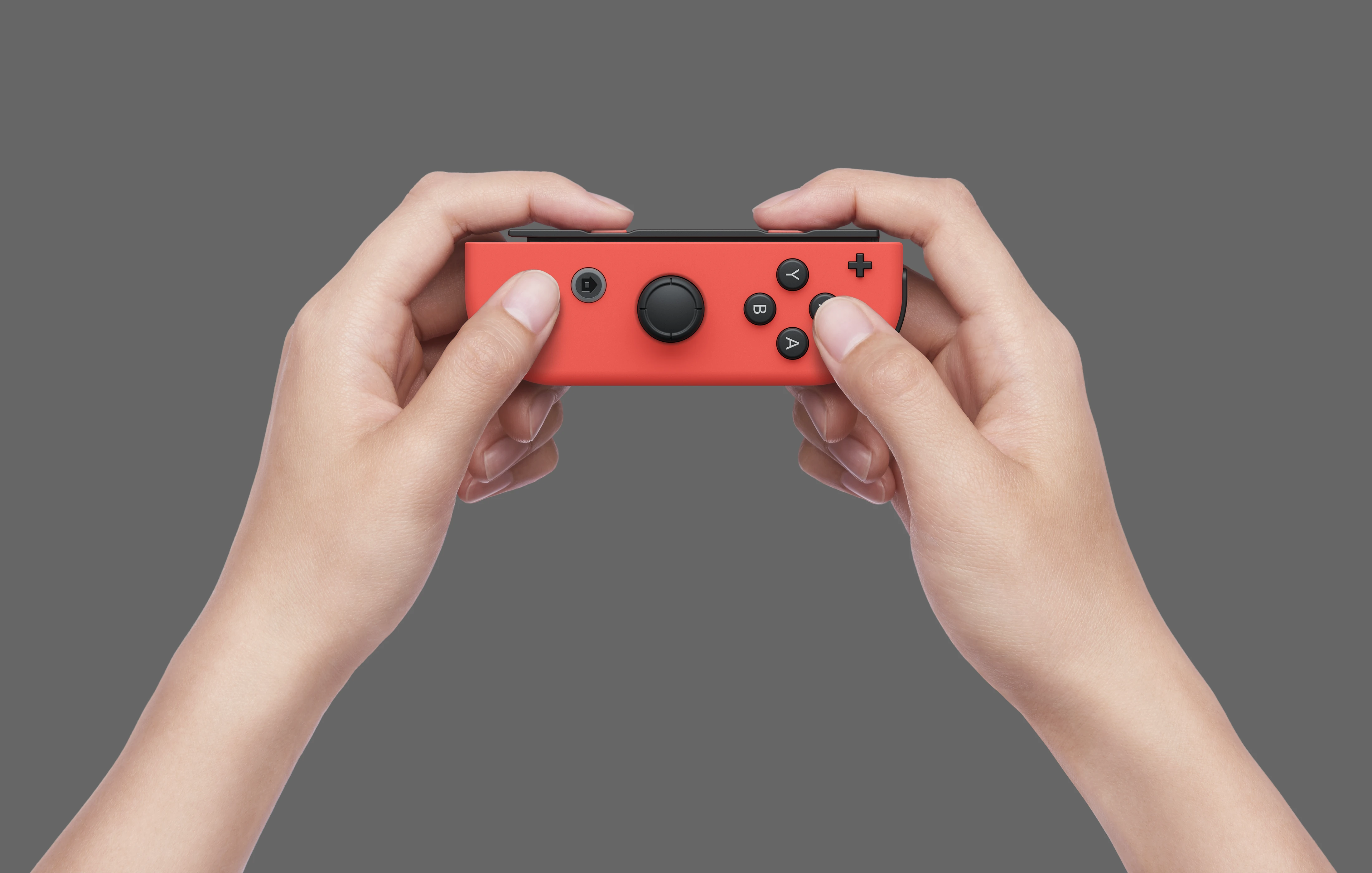 Nintendo Switch OLED konsolė (su Neon Raudona ir Neon Mėlyna Joy-Con)