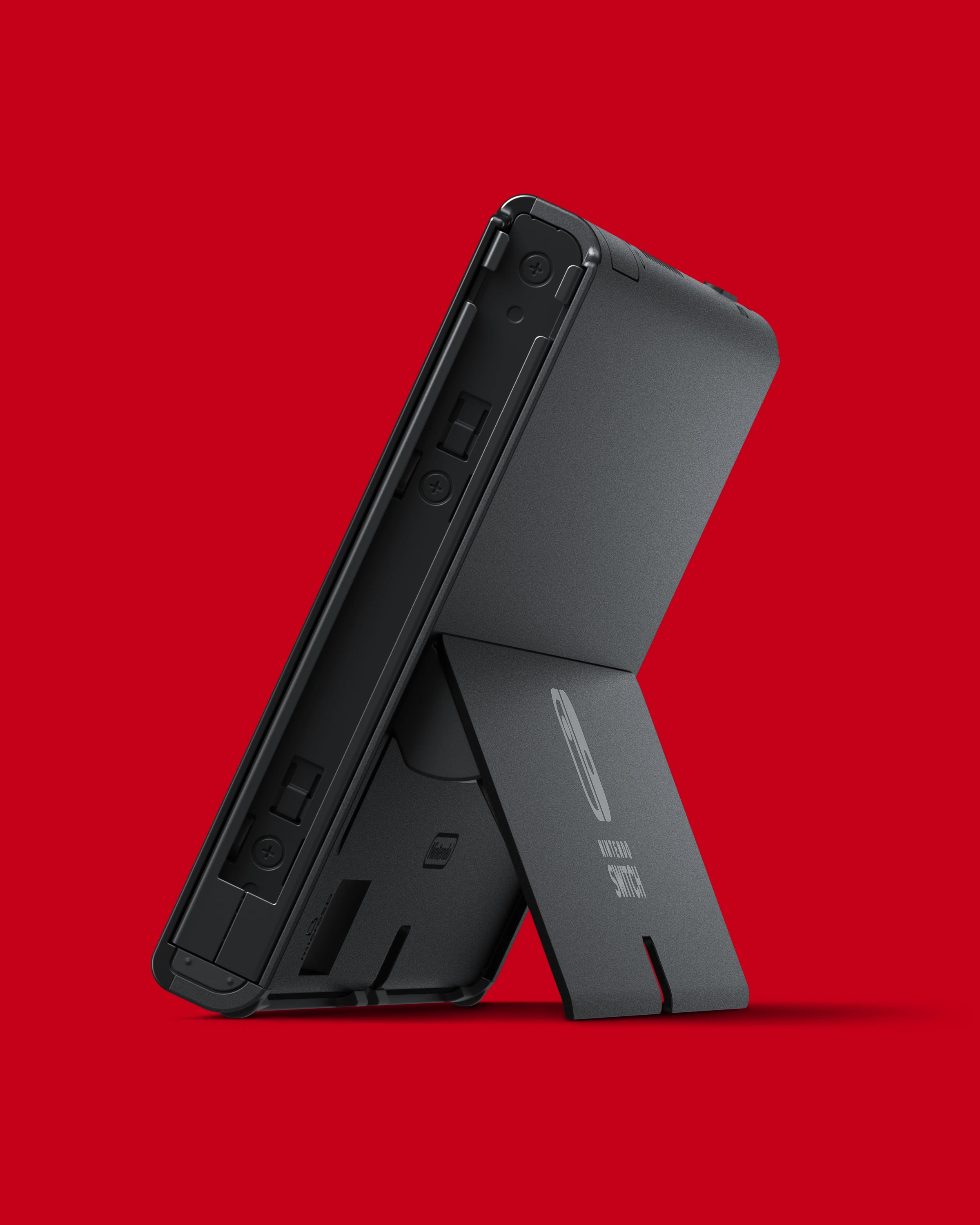 Nintendo Switch OLED konsolė (su Neon Raudona ir Neon Mėlyna Joy-Con)