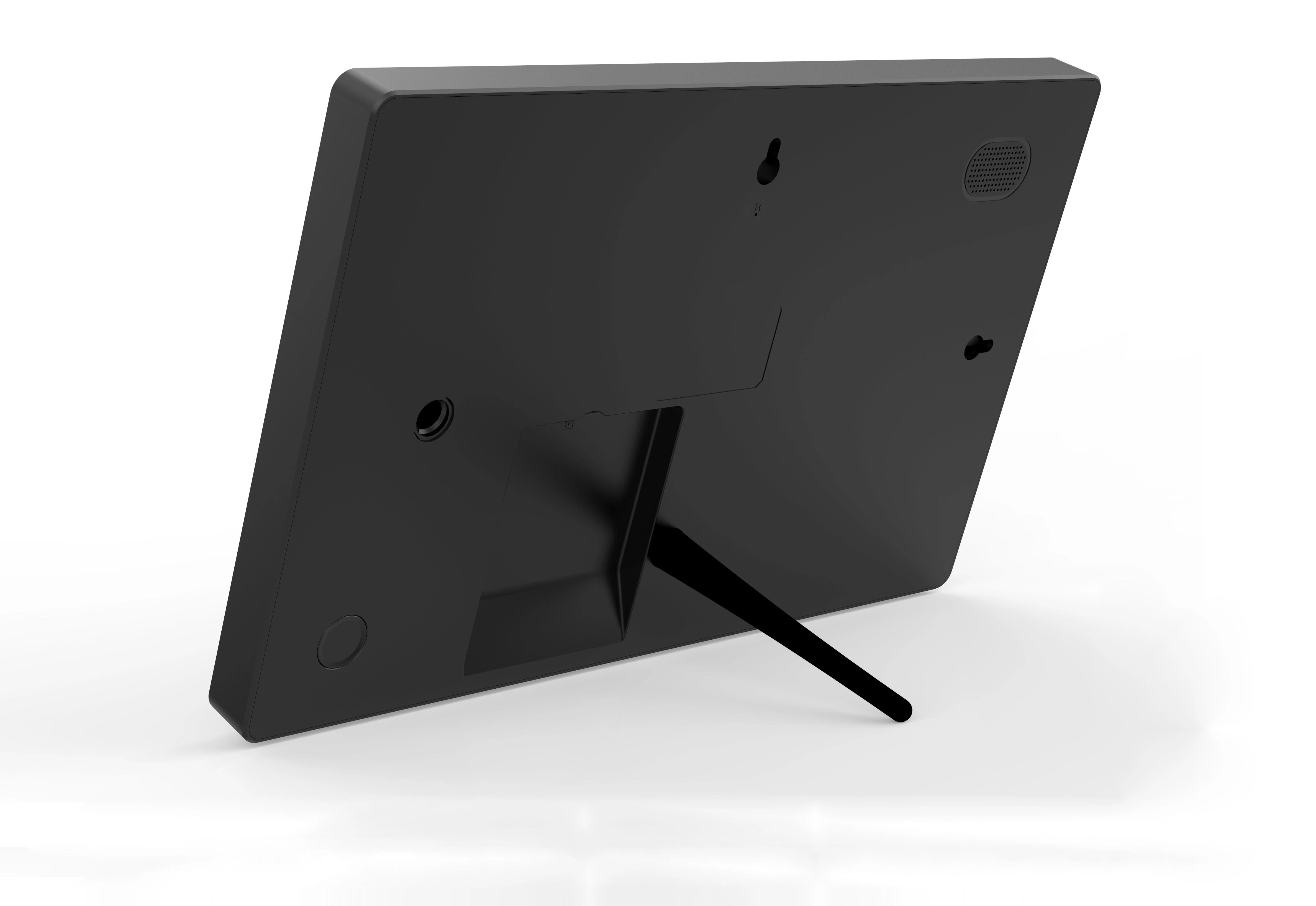 DNV Denver PFF-1021 skaitmeninis nuotraukų rėmelis Juoda 25,6 cm (10.1″) Lietimui jautrus ekranas „Wi-Fi“