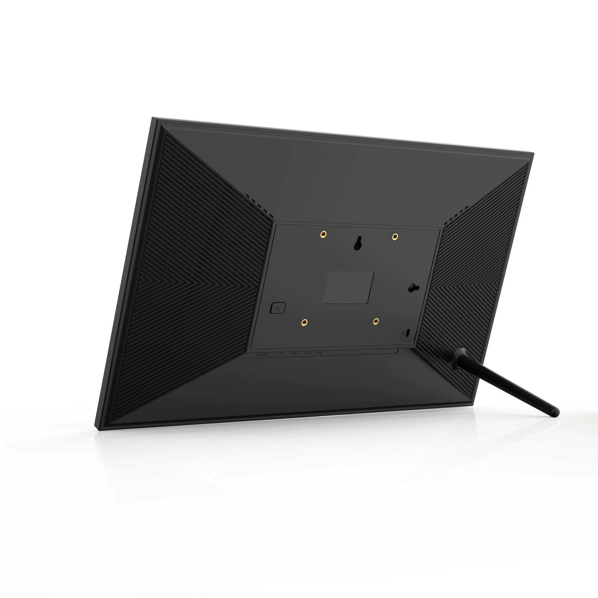 DNV Denver PFF-1503B skaitmeninis nuotraukų rėmelis Juoda 39,6 cm (15.6″) Lietimui jautrus ekranas „Wi-Fi“