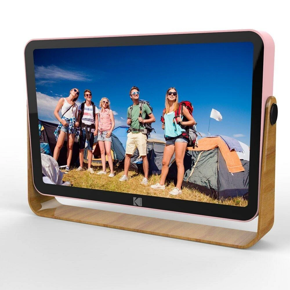 Nuotraukų rėmelis Kodak LED HD 10" WiFi 13GB RWF-108 Ruda - rožinė