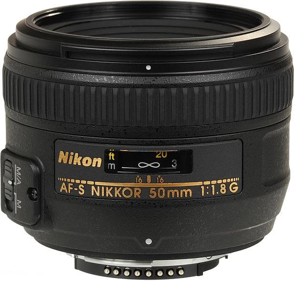 Objektyvas Nikon AF-S NIKKOR 50mm f/1.8G