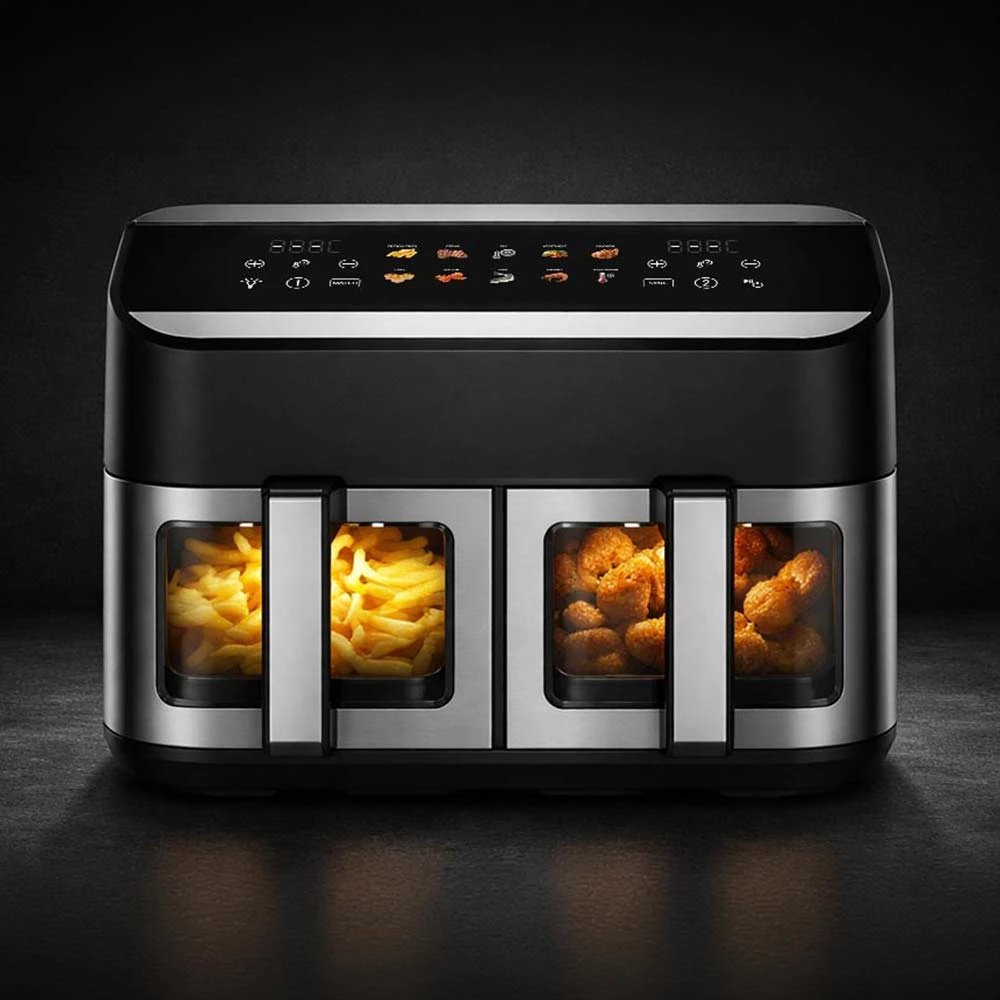 „Gastroback 42586“ daugiafunkcis oro gruzdintuvės prietaisas su dvigubu kaitinimu, 9 l