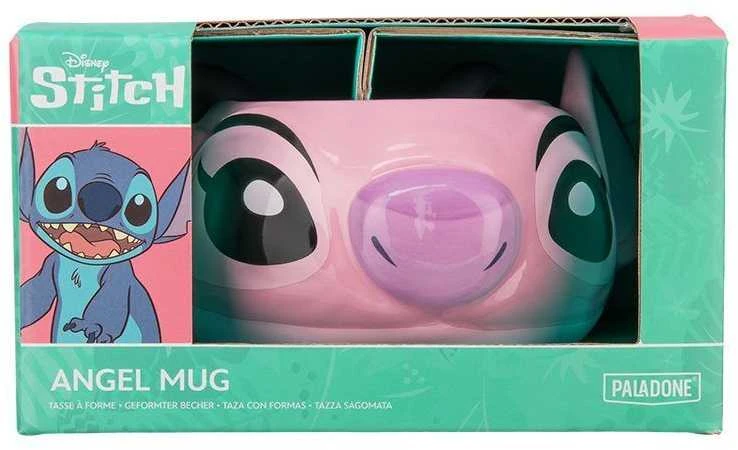 Paladone Piramidės formos Disney Stitch angelo formos 3D puodelis