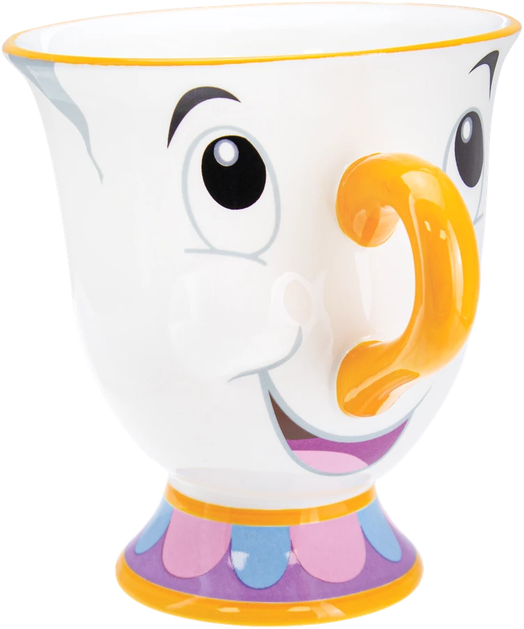 Paladone Disney Beauty And The Beast Chip 3D pudelis (200ml)