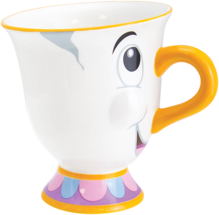 Paladone Disney Beauty And The Beast Chip 3D pudelis (200ml)