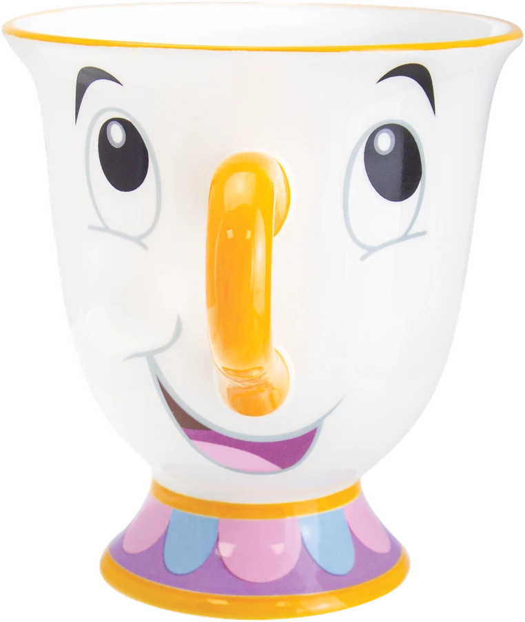 Paladone Disney Beauty And The Beast Chip 3D pudelis (200ml)