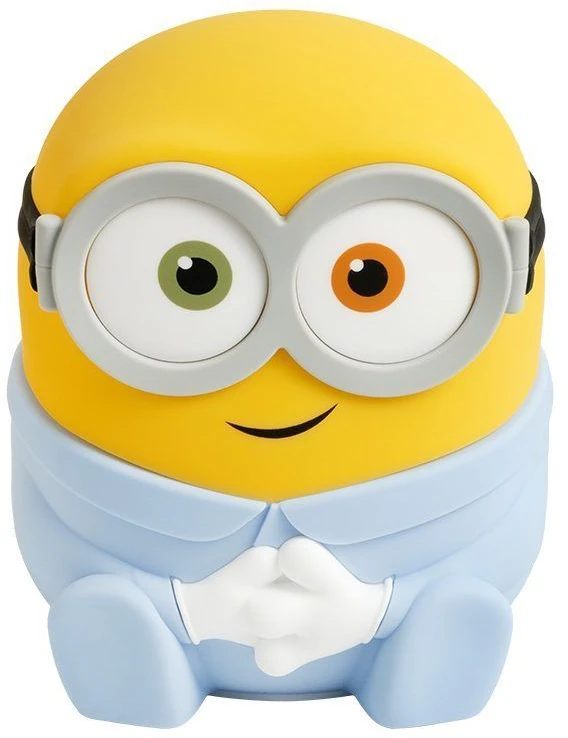 Paladone „Minions“ „SquishyGlo“ silikoninė šviečianti lempa (įkraunama) Bobas | 15 cm