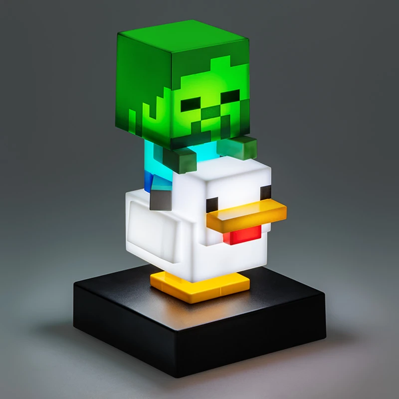 Paladone Minecraft - Vištienos Žokėjaus Piktograma Šviesa
