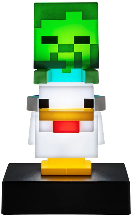 Paladone Minecraft - Vištienos Žokėjaus Piktograma Šviesa