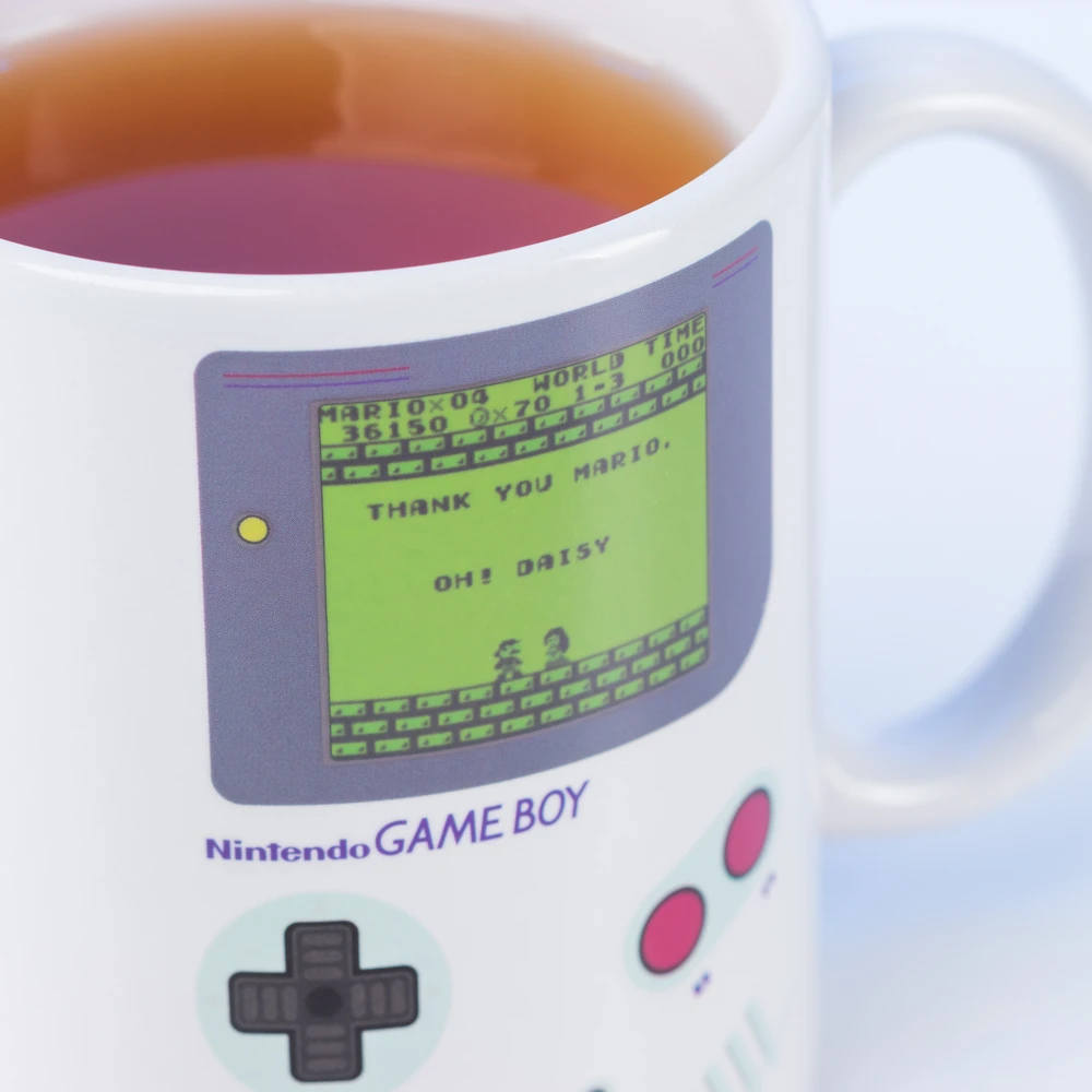 „Paladone Nintendo Game Boy“ šilumą keičiantis puodelis