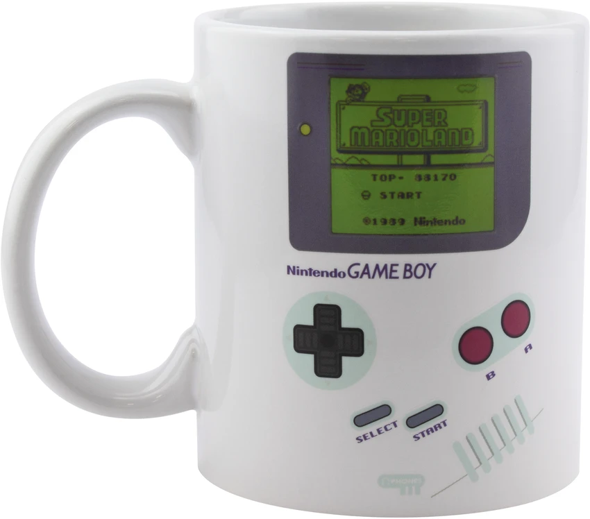 „Paladone Nintendo Game Boy“ šilumą keičiantis puodelis