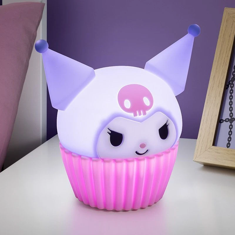 Įkraunamas „Paladone Kuromi SquishyGlo“ silikoninis šviestuvas