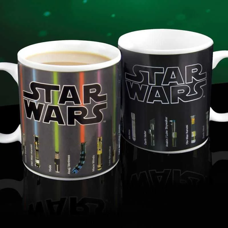 Paladonestar Wars Žvaigždžių karai - Šviesos kardo šilumą keičiantis puodelis (PP3699SW)