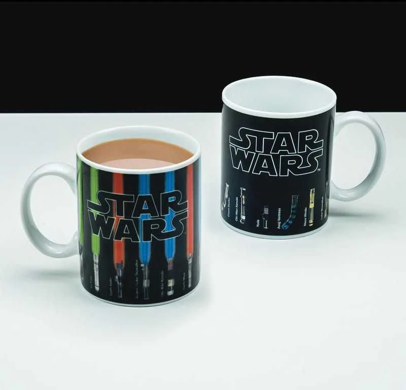 Paladonestar Wars Žvaigždžių karai - Šviesos kardo šilumą keičiantis puodelis (PP3699SW)