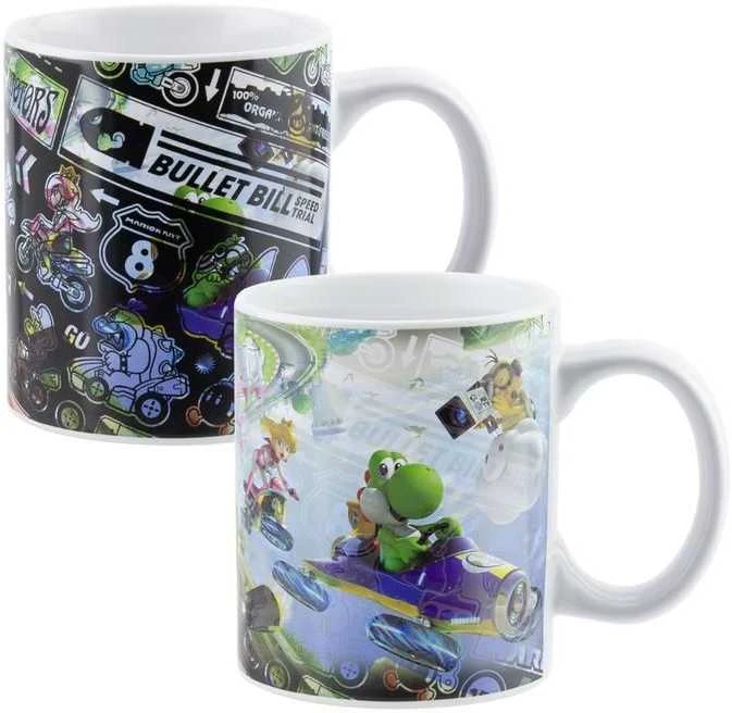 Paladone Super Mario MarioKart šilumos mainų puodelis