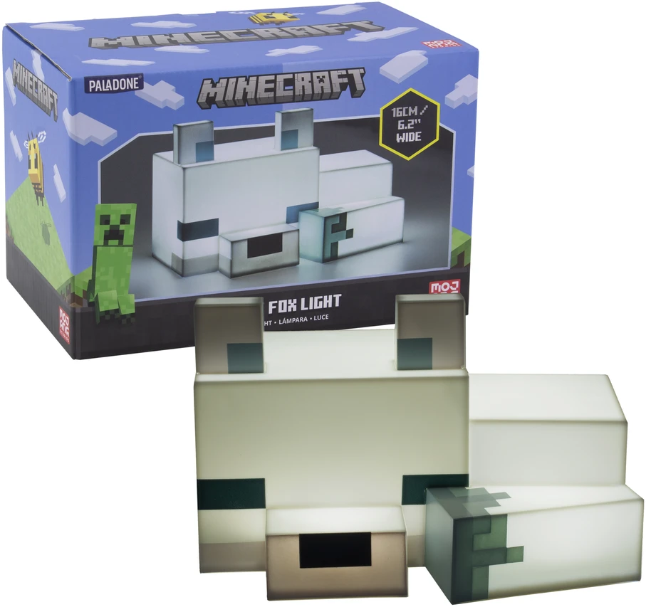 Paladone Minecraft Arctic Fox lempa