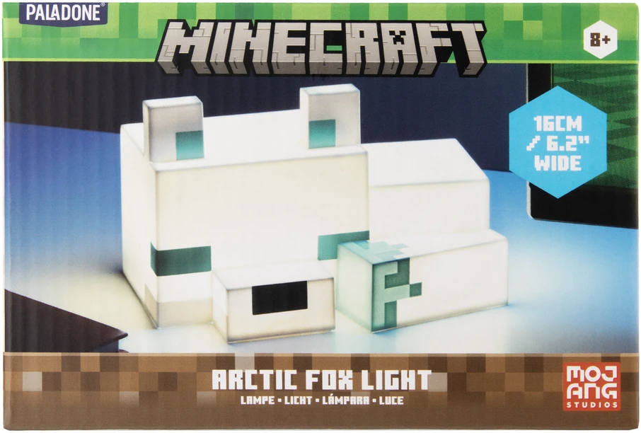 Paladone Minecraft Arctic Fox lempa