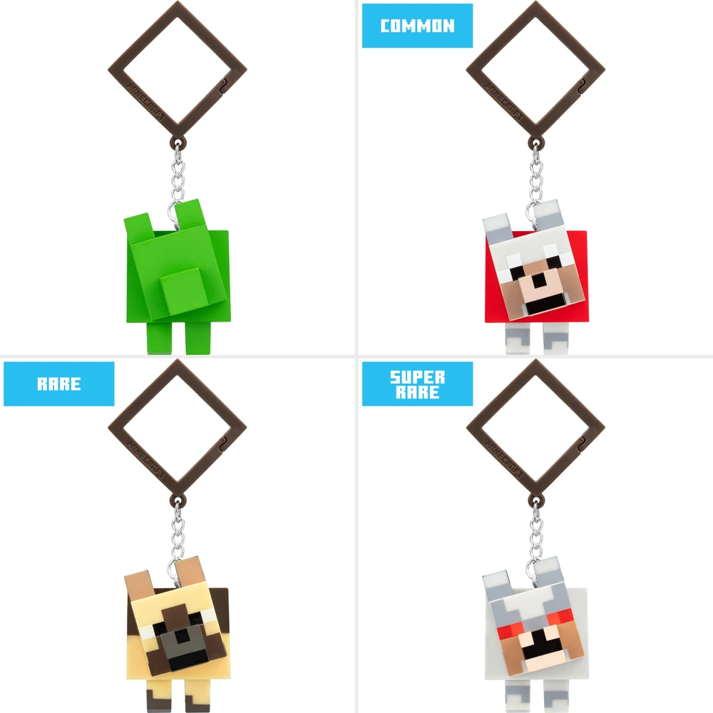 Paladone Minecraft Reveals Backpack Buddies - atsitiktinis raktų pakabukas